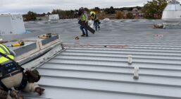 Commercial Roof Being Installed in Denver