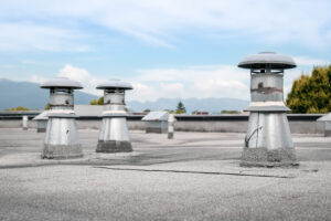 medical facility with a modified bitumen roof